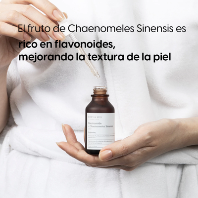 NIACINAMIDA + CHAENOMELES SINESIS SERUM 